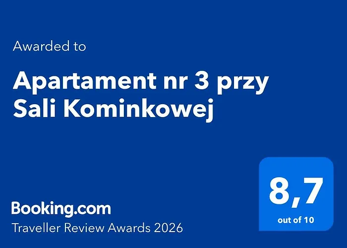 Nr 3 Przy Sali Kominkowej Appartement